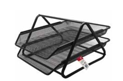 BANDEJA PORTADOC ISOFIT 2 COMPAR. NEGRA