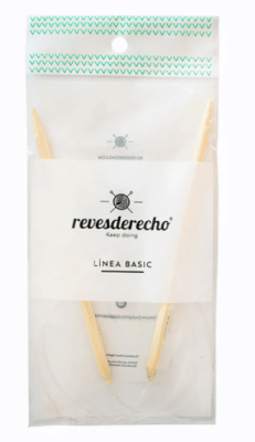 Palillo Circular Bambú Revesderecho - 10 MM