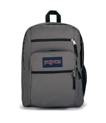 MOCHILA JANSPORT BIG STUDENT GRAPHITE GREY