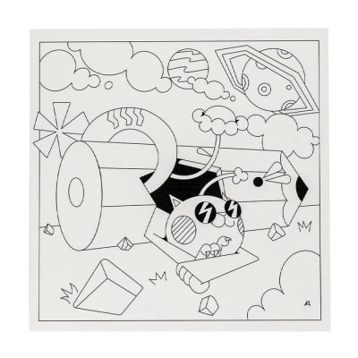 Block colorear Vacacionando en mis sueño