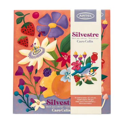 Block para colorear Silvestre