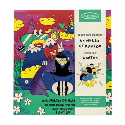 Block para colorear Universo de Rahtok