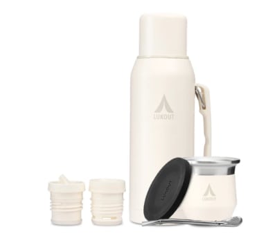 Kit PRO Termo Handle 1000 ml + Mate 170 ml Bone