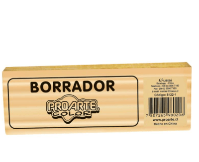 BORRADOR PROARTE MADERA PARA PIZARRA