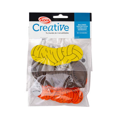 Balón Deporte Goma Eva Adhesiva 64u (006) CREATIVE