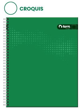 CUAD.U.TORRE CLASICO LISO CROQUIS  100HJ