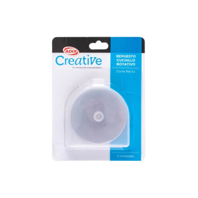 Repuesto Cuchillo Rotativo Liso 2u (030) CREATIVE