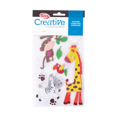 Sticker Goma Eva Animal (072) CREATIVE