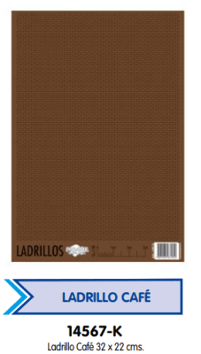 FORRO P/MAQUETA PROARTE LADRILLO CAFE