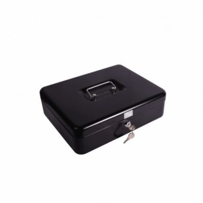 Caja Seguridad 30x24x9cm Negro (004) ADIX