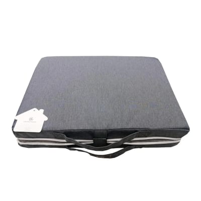 CAMA GRIS PLEGABLE MASCOTAS