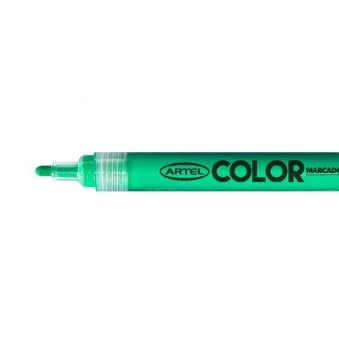 Marcador Acrilico Artel 1mm Verde Esmera