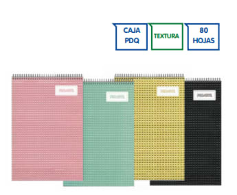 CROQUERA PROARTE TEXTURA 22X32 CM 80 HJ.