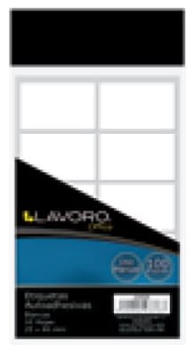 ETIQ. SOBRE AUTOADHESIVA 22 X 73 MM. BLANCA 60 UNI LAVORO