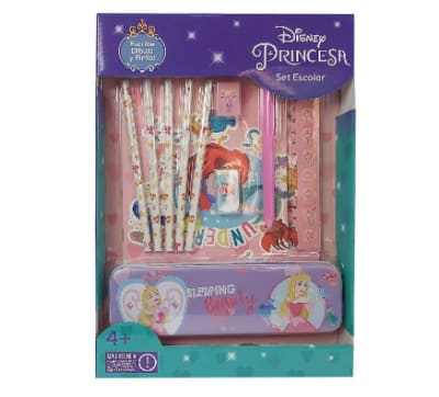 PRINCESAS SET ESCOLAR BASICO 