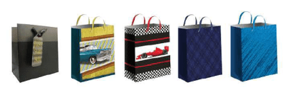 BOLSA REGALO TODA OCASION VARON PEQUEÑA 13.5 X11X6CM