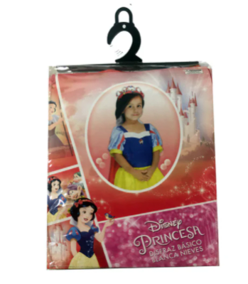 DISFRAZ BLANCA NIEVES 4 - 5 ANOS DISNEY