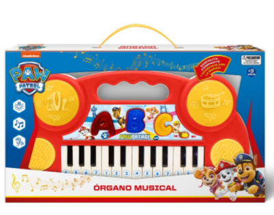ORGANO MUSICAL PAW PATROL