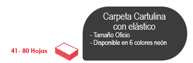 CARPETA C/ELASTICO ESTANDAR OF.CART. AMARILLO NEON LAVORO