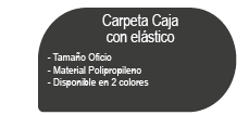 CARPETA CAJA C/ELASTICO OFICIO AZUL LAVORO