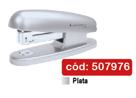 CORCHETERA PLÁSTICA 26/6 24/6 PLATA LAVORO