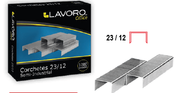 CORCHETES SEMI-INDUSTRIAL 23/12 LAVORO