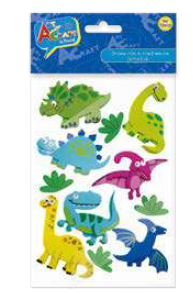 FIG DINOSAURIOS GOMA EVA 7 PCS