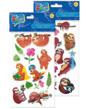 FIG PEREZOSO GOMA EVA 12 PCS 2 SURT