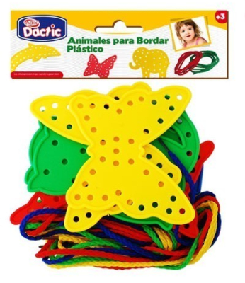 Animal para Bordar Plástico 8u (002) DACTIC