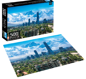 PUZZLE 500 PCS PAISAJES CHILENOS DISEÑO SURTIDO