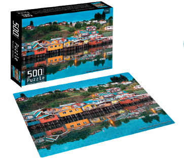 PUZZLE 500 PCS PAISAJES CHILENOS DISEÑO SURTIDO
