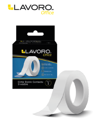 CINTA DOBLE CONTACTO INVISIBLE 3CMX1MT