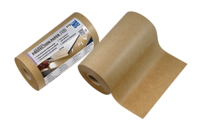ROLLO PAPEL KRAFT ENGOMADO 150mm x 50mt INFO