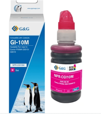 TINTA G&G BT70ML. MAGENTA PREMIUN (CANON GI10 )