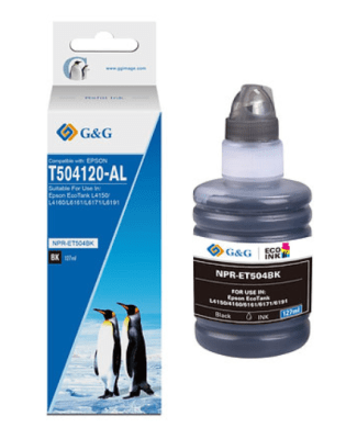 TINTA G&G BT127ML. BLACK PREMIUN ( EPSON T504)