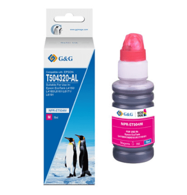 TINTA G&G BT70ML. MAGENTA PREMIUN (EPSON T504)