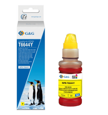 TINTA G&G BT70ML.YELLOW PREMIUN (EPSON T664)