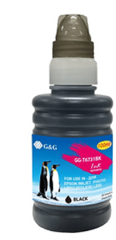 TINTA G&G BT70ML. NEGRO (EPSON T673)