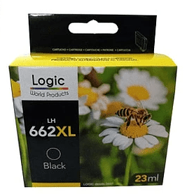 CARTRIDGE LOGIC LH-662XL NEGRO 23ml (HP 662 XL)