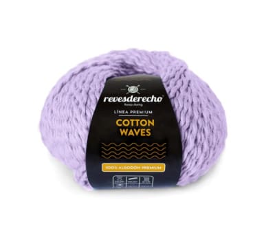 COTTON WAVES 100 GR LILA CLARO 063