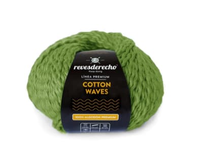 COTTON WAVES 100 GR VERDE 108
