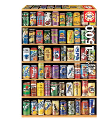 PUZZLE 1500 PCS 85x60cm LATAS