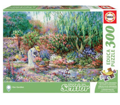 PUZZLE 300PCS 68x48cm SENIOR JARDIN