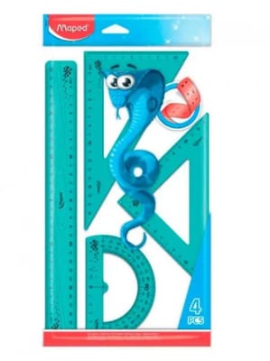 Set de geometría flexible 30cm Maped