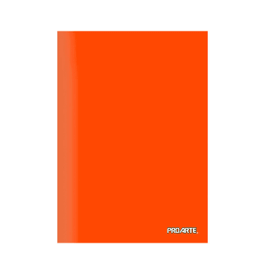 CARPETA PROARTE CON GUSANO NARANJA
