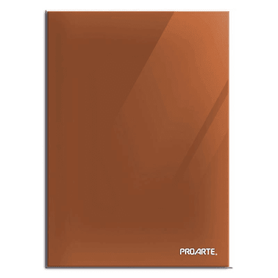 CARPETA PROARTE CON GUSANO CAFE