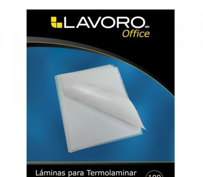 UN SOBRE O LAMINA  P/PLASTIFICAR 229X290MM CARTA175 MIC LAVORO (UNITARIO)