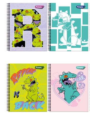 CUAD. UNIV. CLASICO REPTAR (DINOWORLD) 7M 100H TOR