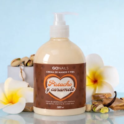 GO NAILS Loción Pistacho Caramelo 500ml