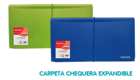 CARPETA CHEQUERA EXPANDIBLE13 BOLSILLOS PROARTE